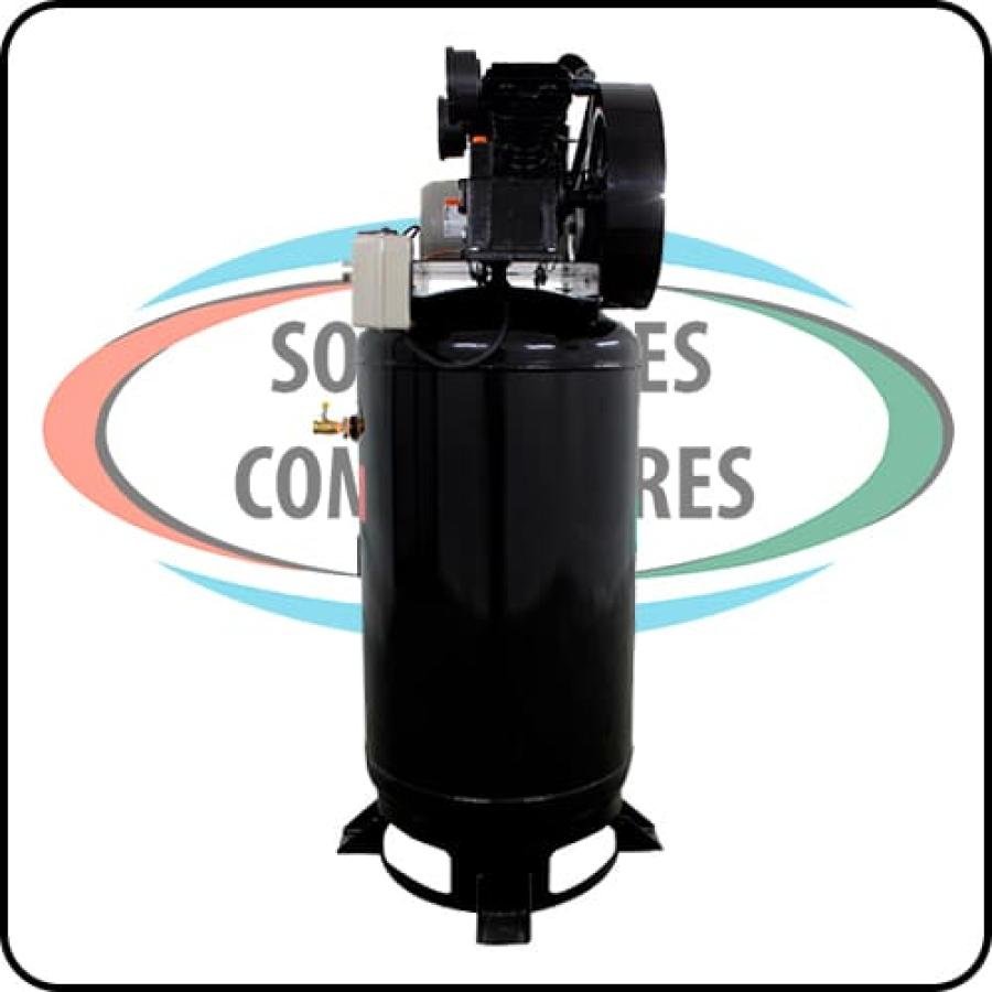 Compresor de Pistón 5HP T 300L V Soluciones en Compresores