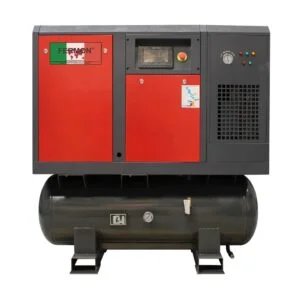 COMPRESOR DE TORNILLO DE 20 HP CON TANQUE DE 235 LITROS Y SECADOR INCLUIDO 16 BARES